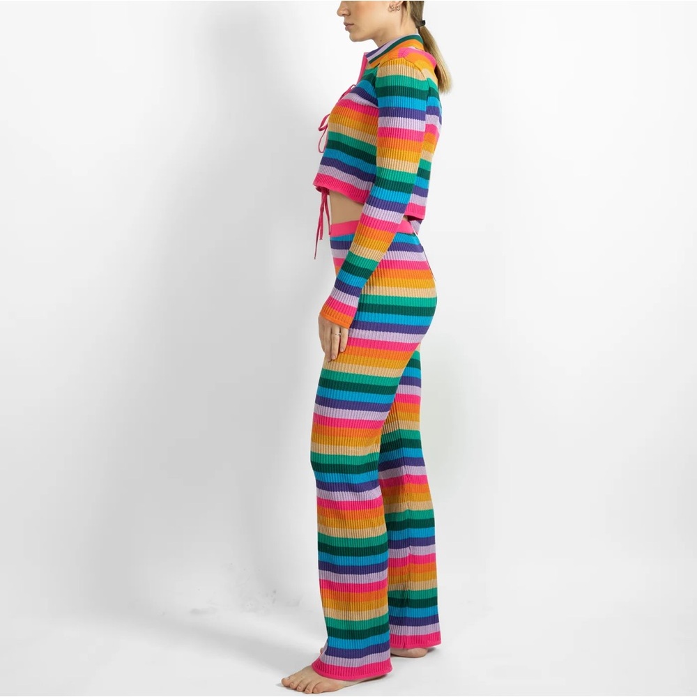 PSC Rainbow stripe knit top and trousers - Picture 10 of 10